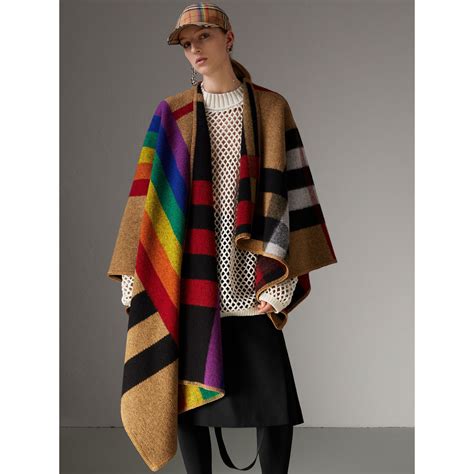 burberry poncho pride|burberry ponchos on sale.